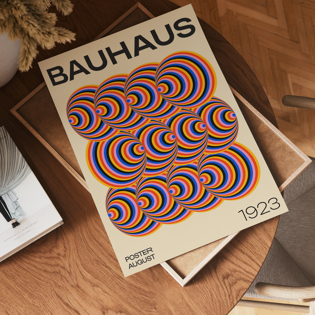 Bauhaus Echo poster visad rakt fram – Posternord affisch i hög tryckkvalitet i hög tryckkvalitet