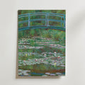 Claude Monet Footbridge Poster – utan passepartout