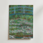 Claude Monet Footbridge Poster – utan passepartout
