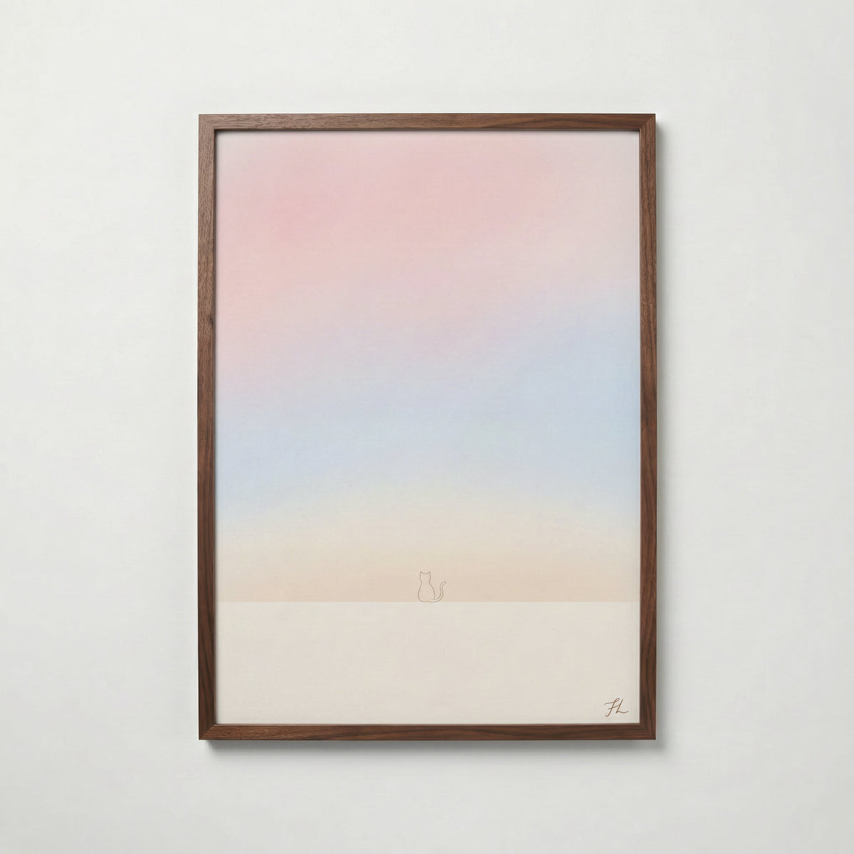 Freja Lund – Morgenlys – valnötsram