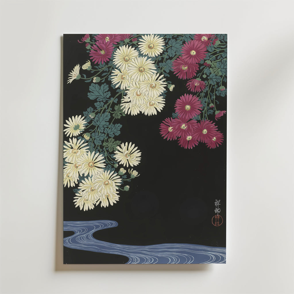 Ohara Koson Midnight – stilfullt konsttryck från Posternord, tryckt på matt finpapper