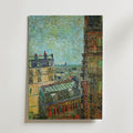 Van Gogh View Of Paris Poster – utan passepartout