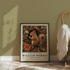 William Morris Squirrel Poster – i rum 4